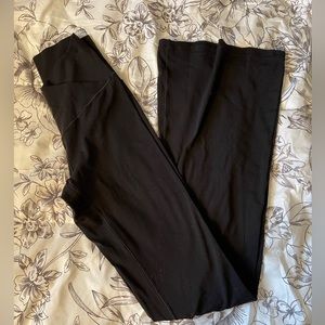 Aerie crossover flare leggings